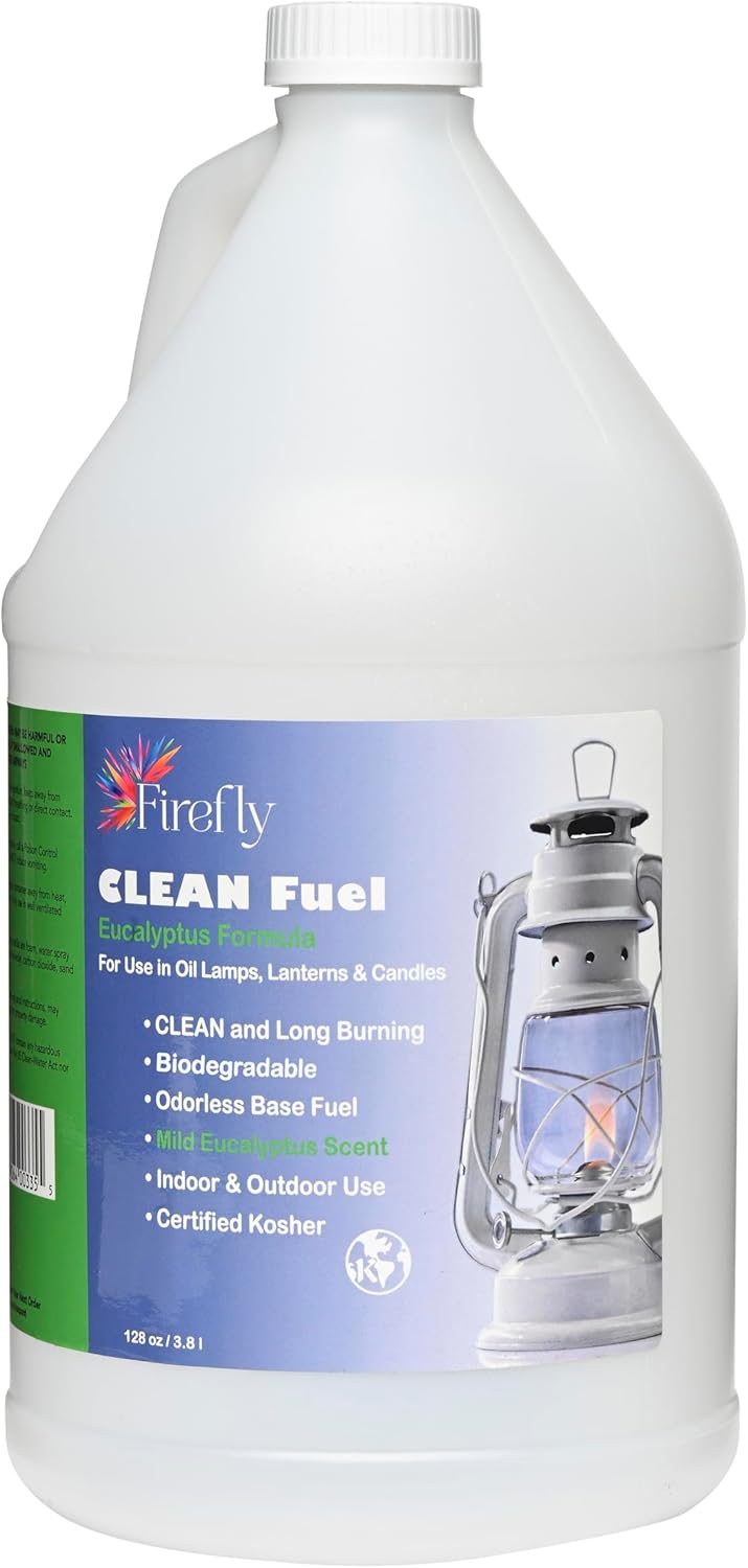 Firefly Fuel Clean Fuel Eucalyptus Lamp Oil